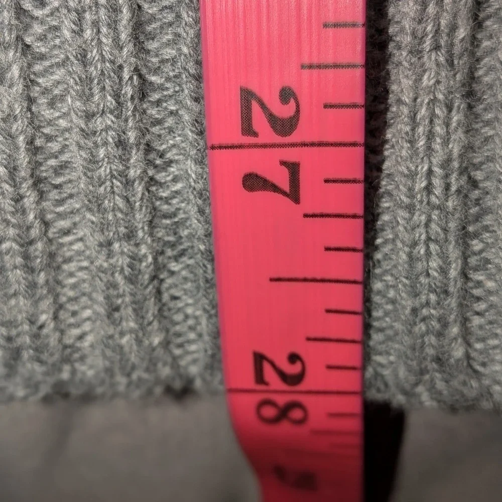 J. Crew Mens Textured Waffle Knit Crewneck Sweater Heather Grey Size‎ M NWOT $98